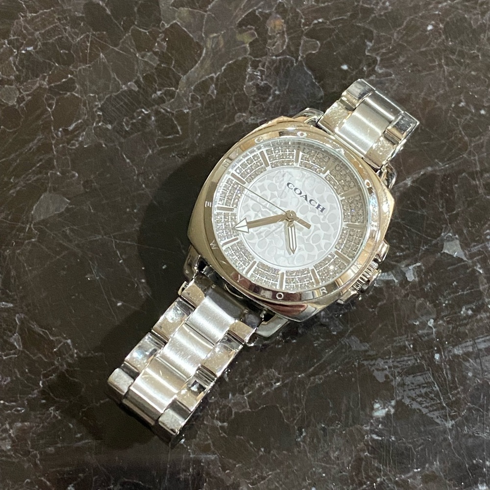 Coach Watch- Silver